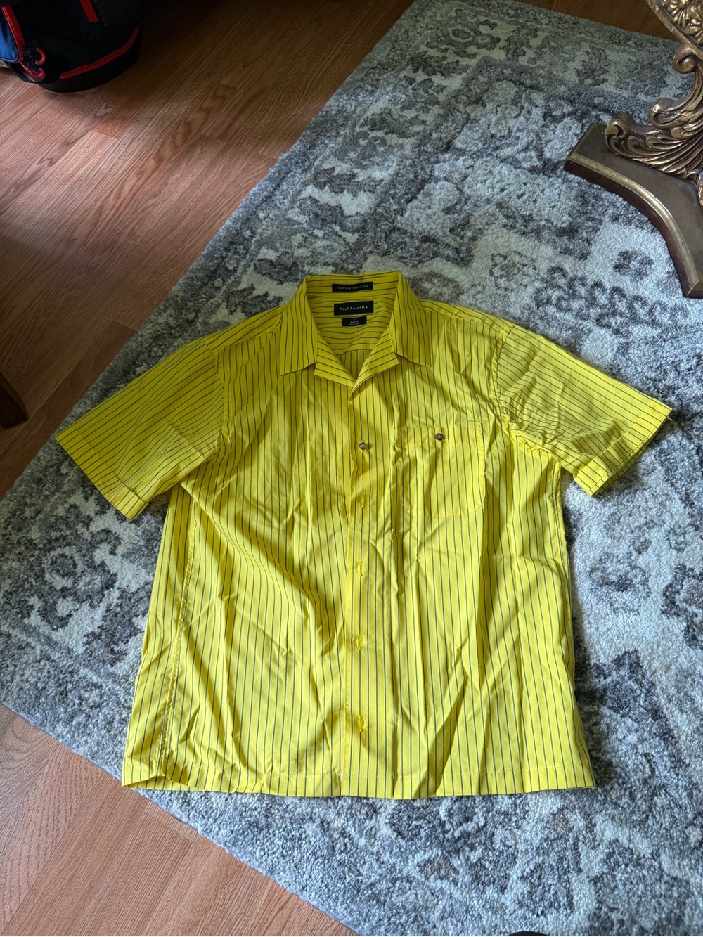 Never Worn Paul Fredrick Short Sleeve Button Up 💙